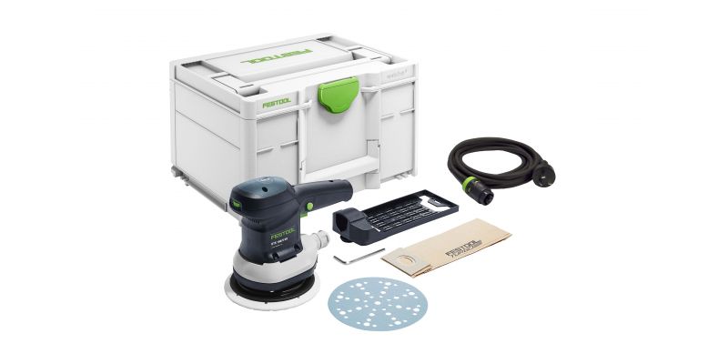 ETS 150mm Random Orbital 5mm Sander in Systainer - ETS 150/5 EQ-Plus