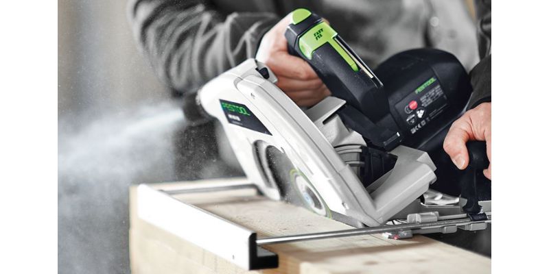 HK 85 230mm Circular Saw in Systainer with 420mm Cross Cut Rail - HK 85 EB-Plus-FSK420