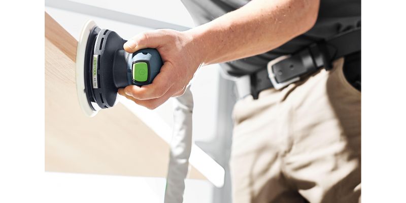 ETS EC 150mm Brushless Random Orbital 3mm Sander in Systainer - ETS EC150/3 EQ-Plus