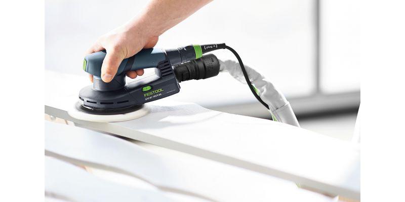 ETS EC 150mm Brushless Random Orbital 3mm Sander in Systainer - ETS EC150/3 EQ-Plus