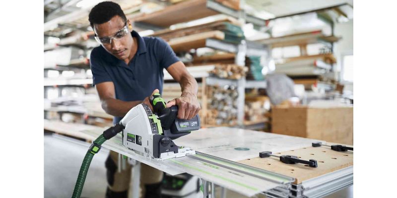 TSC 55K 18V 160mm Cordless Plunge Saw Basic in Systainer - TSC 55 KEB-Basic