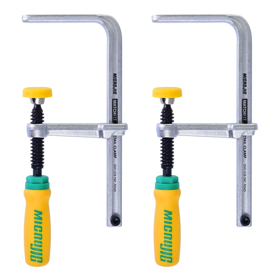 MicroJig Match Fit Dovetail Clamp Pro Pack Kit Of 4