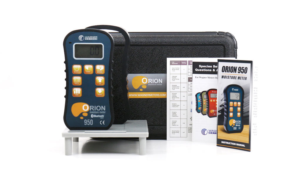 Wagner Orion 950 Smart Pinless Wood Moisture Metre with EMC Calculator Temperature RH Sensor