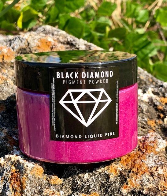 Diamond LiquidFire Pigment Powder | Black Diamond Pigments