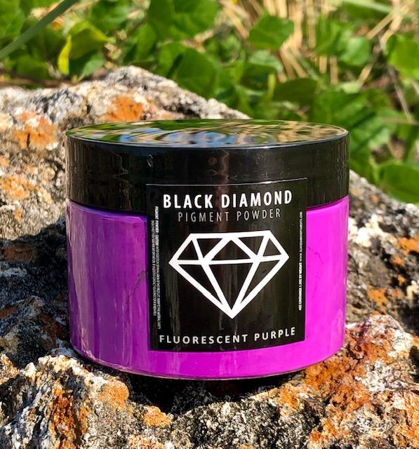 Fluorescent Purple Pigment Powder | Black Diamond Pigments