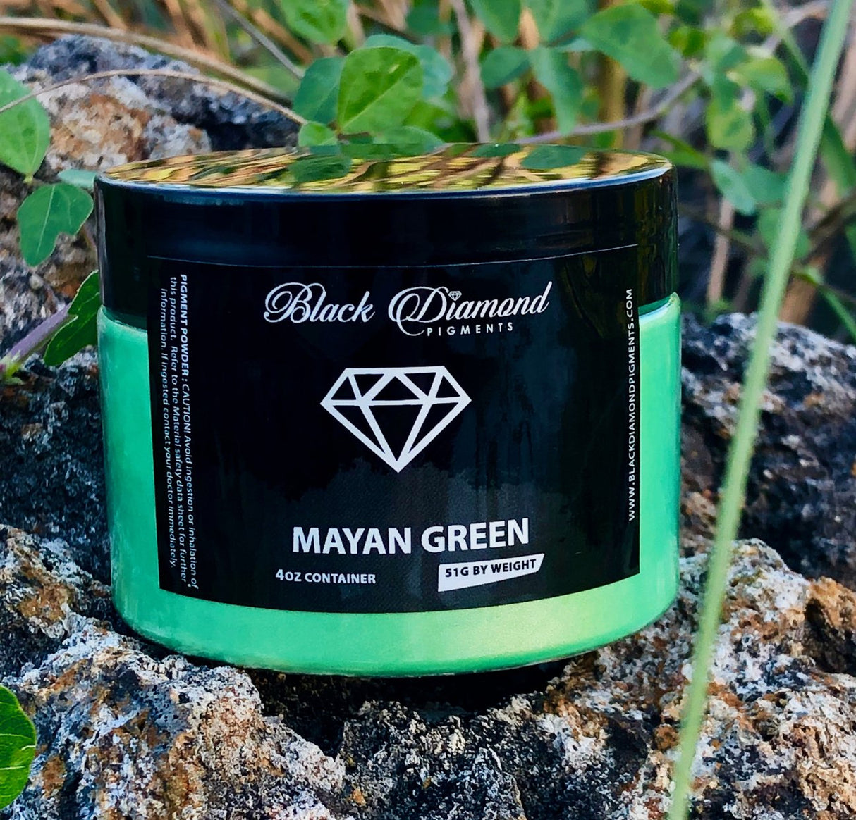 Mayan Green Pigment Powder | Black Diamond Pigments