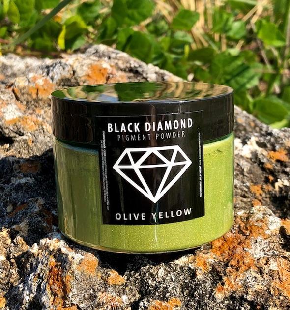 Olive Yellow Pigment Powder | Black Diamond Pigments