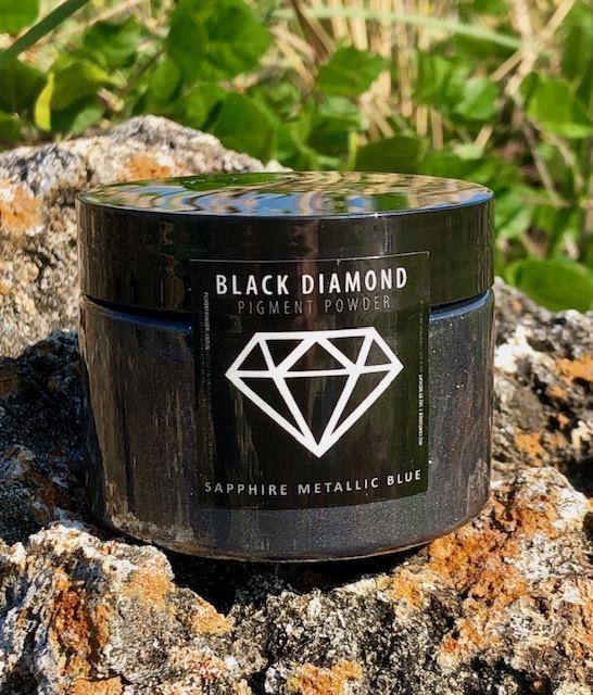 Sapphire Metallic Blue Pigment Powder | Black Diamond Pigments