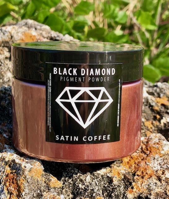 Satin Coffee Pigment Powder | Black Diamond Pigments