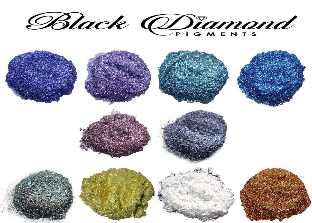 Variety Pack #10 | 10 Colours | Black Diamond Pigments