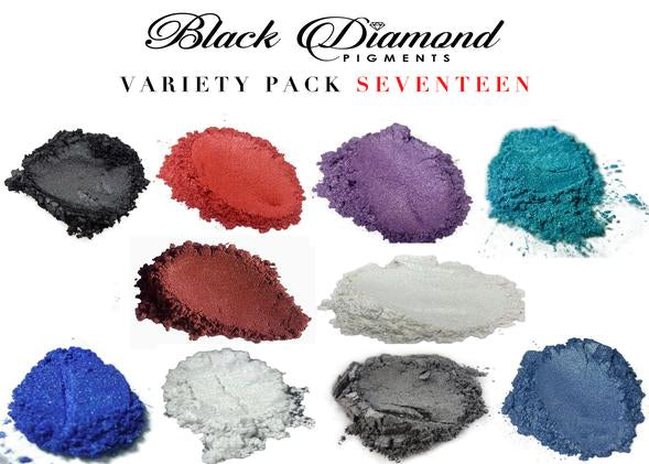 Variety Pack #17 | 10 Colours | Black Diamond Pigments
