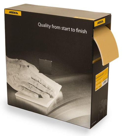 Mirka Goldflex Soft Perforated Sanding Roll | 115x125mm