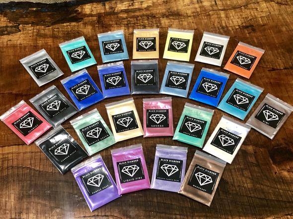 Variety Pack #26.1 | 26 Colours | Black Diamond Pigments