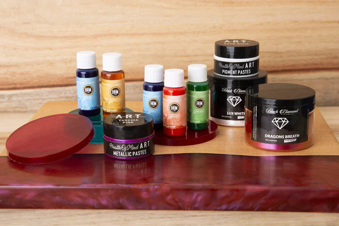 How to choose Epoxy Colourants: Dyes, Pastes & Powders
