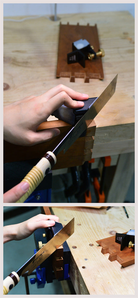 Dovetail Saw Guide 45 Degree - By Hongdui Tools