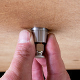 UJK V Dog Vacuum Bench Dog for 20mm MFT-Style Benches