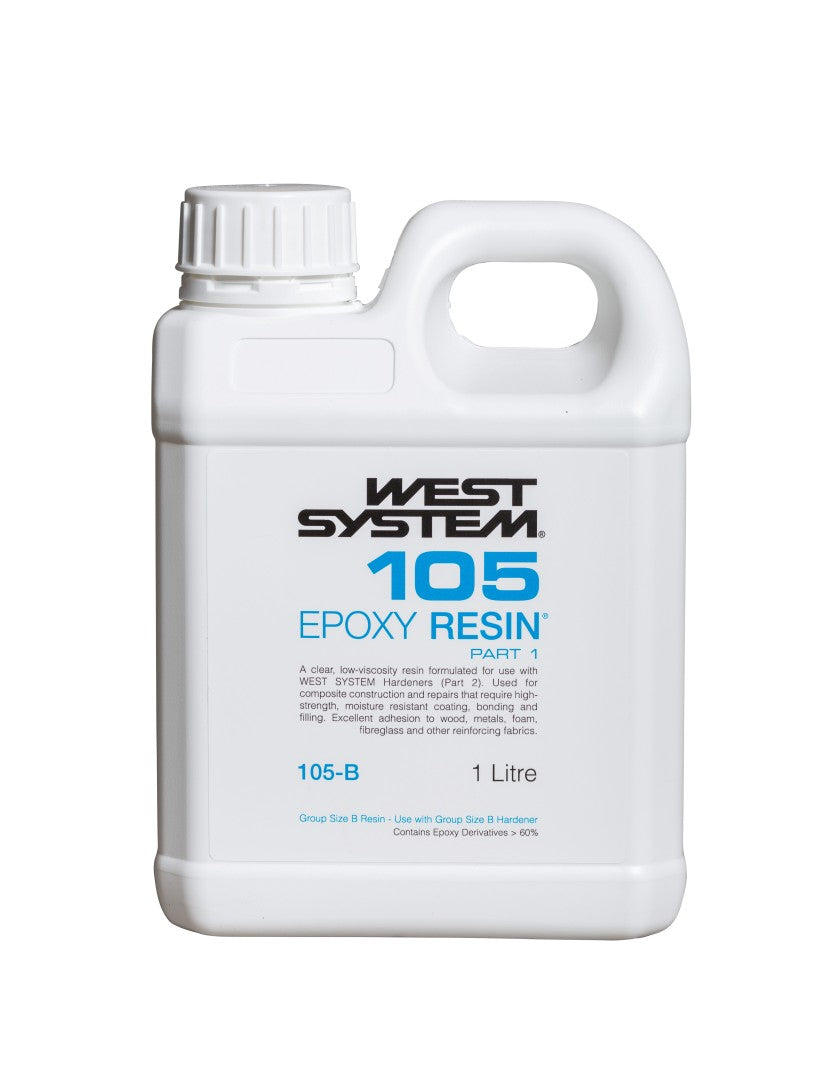 West System 105 Epoxy Resin Part A High Strength Low Viscosity