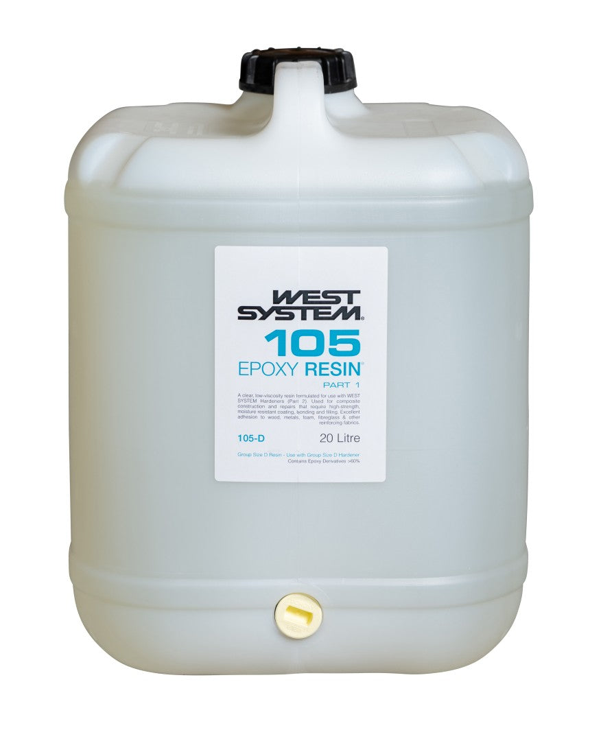 West System 105 Epoxy Resin Part A High Strength Low Viscosity