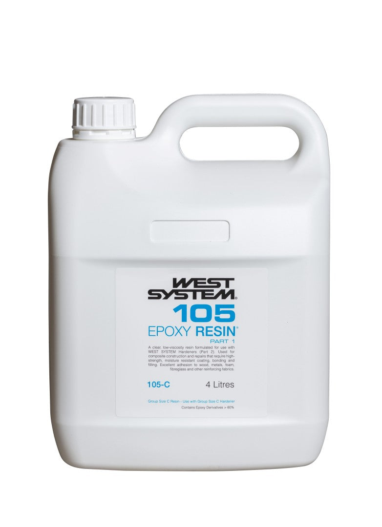 West System 105 Epoxy Resin Part A High Strength Low Viscosity