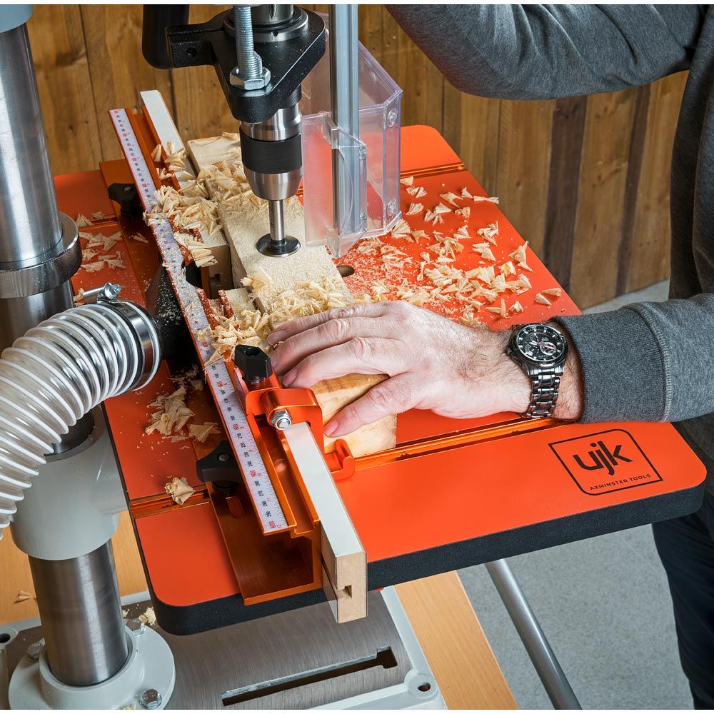 UJK Drill Press Table & Fence for Pillar Drills 595 x 395mm