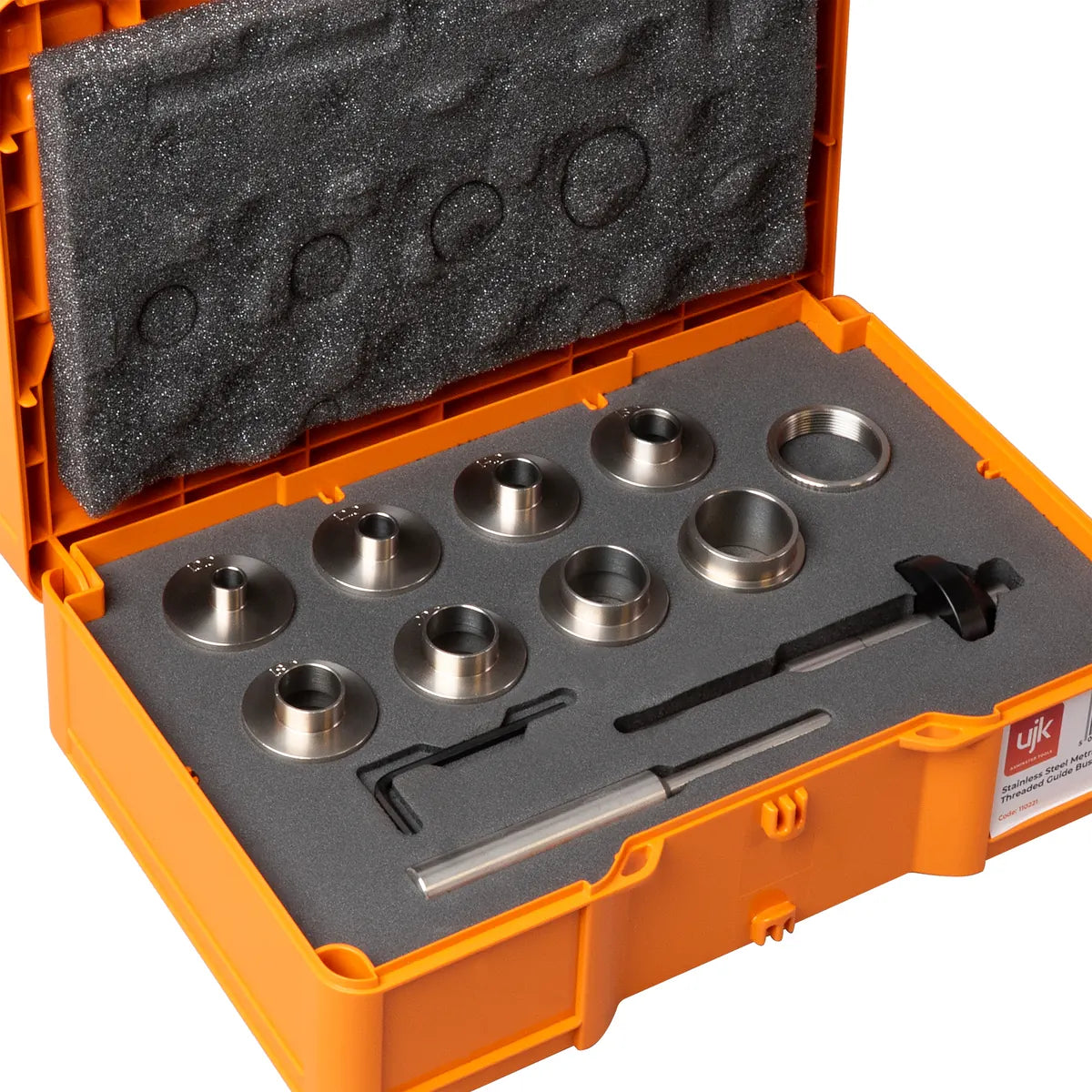 UJK Stainless Steel Metric Guide Bush Set