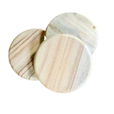 Round Coasters - Camphor Laurel Timber Resin Art Board/Blank