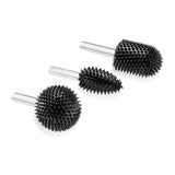 Kutzall 3 Piece Very Coarse Burr Kit - 1/4" Shank