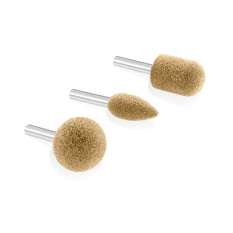 Kutzall 3 Piece Fine Burr Kit - 1/4" Shank