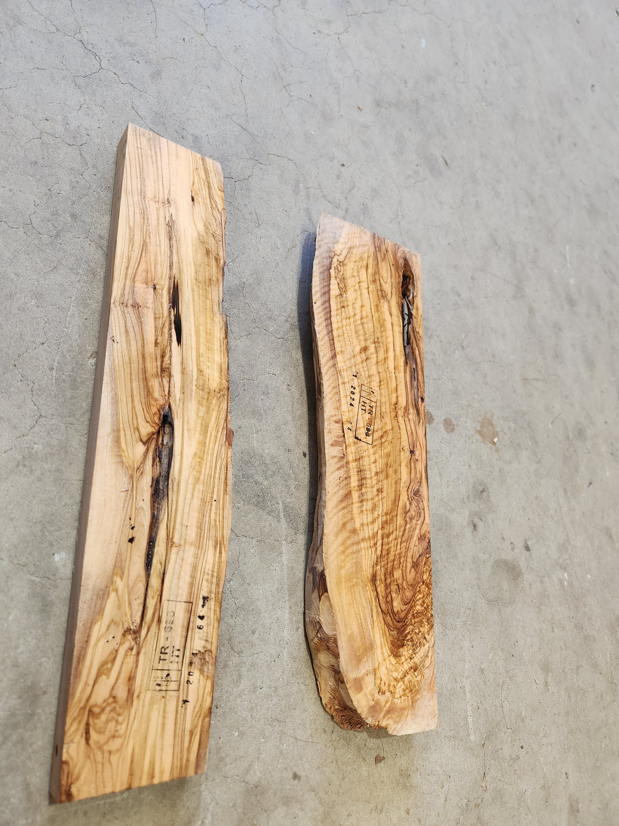 Turkish Olive Wood River Set 6