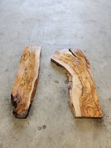 Turkish Olive Wood River Set 20