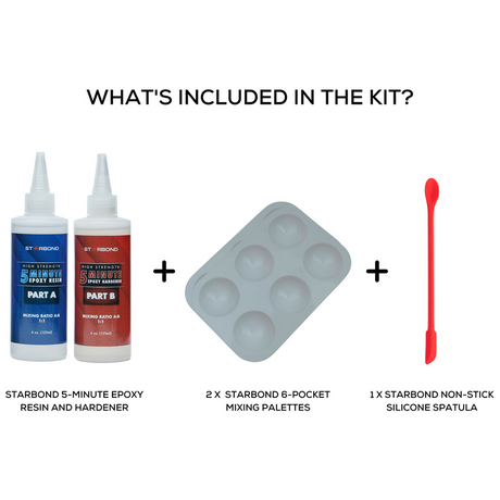 Starbond 5-Minute Epoxy Kit 8oz