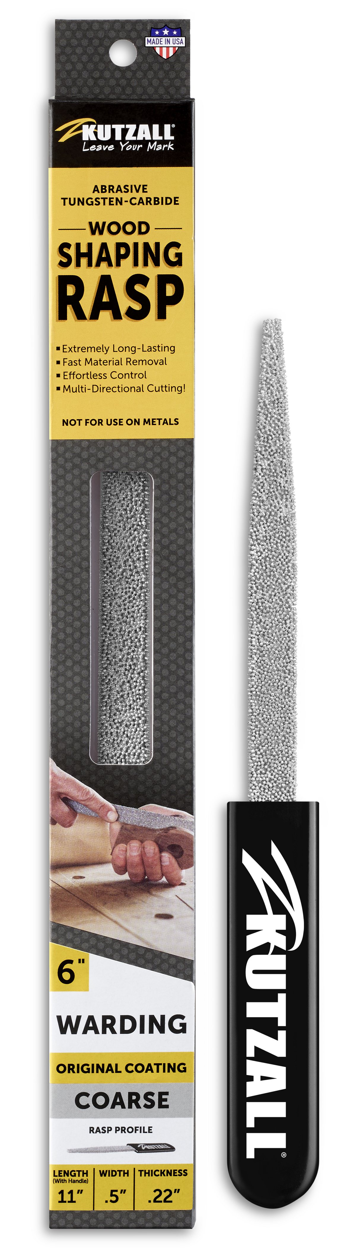 Kutzall 6"/150mm Warding Hand Rasp