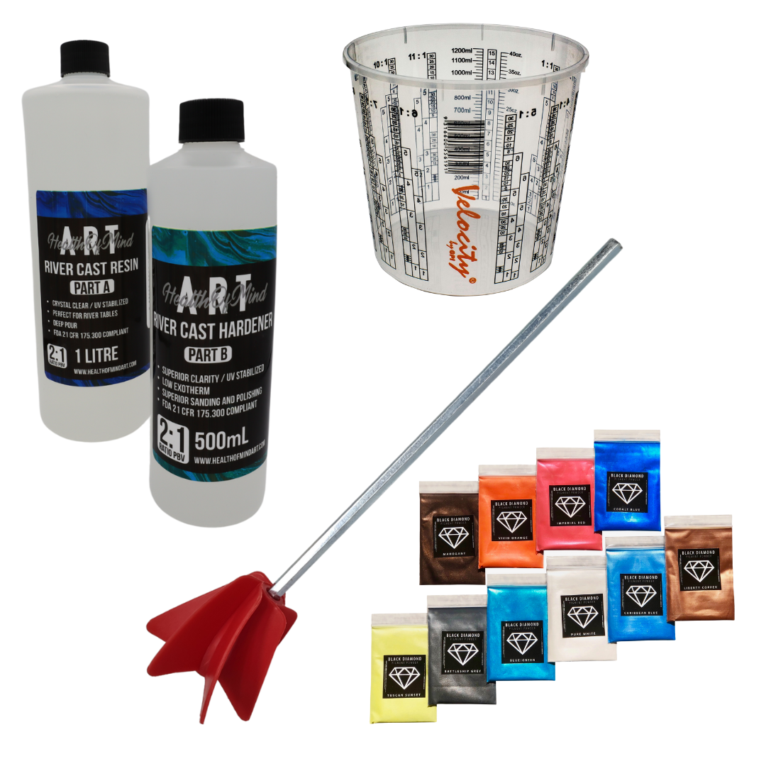 Epoxy Resin Casting Kit - Deep Cast River Resin