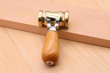 22oz Brass Head Mallet With Replaceable Nylon Heads - By Hongdui Tools