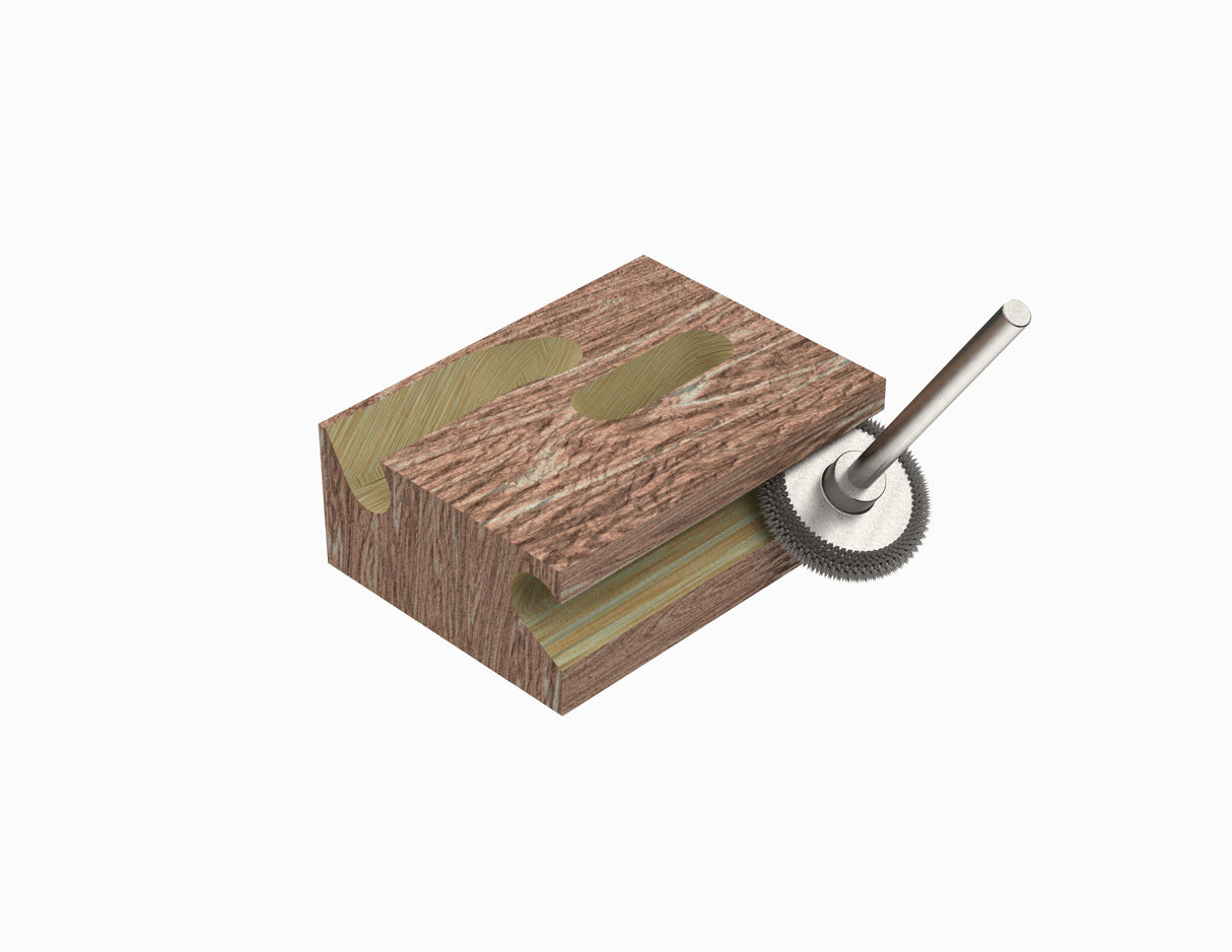 Kutzall 3/4" x 1/8" Rotor Saw Burr - 1/8" Shank