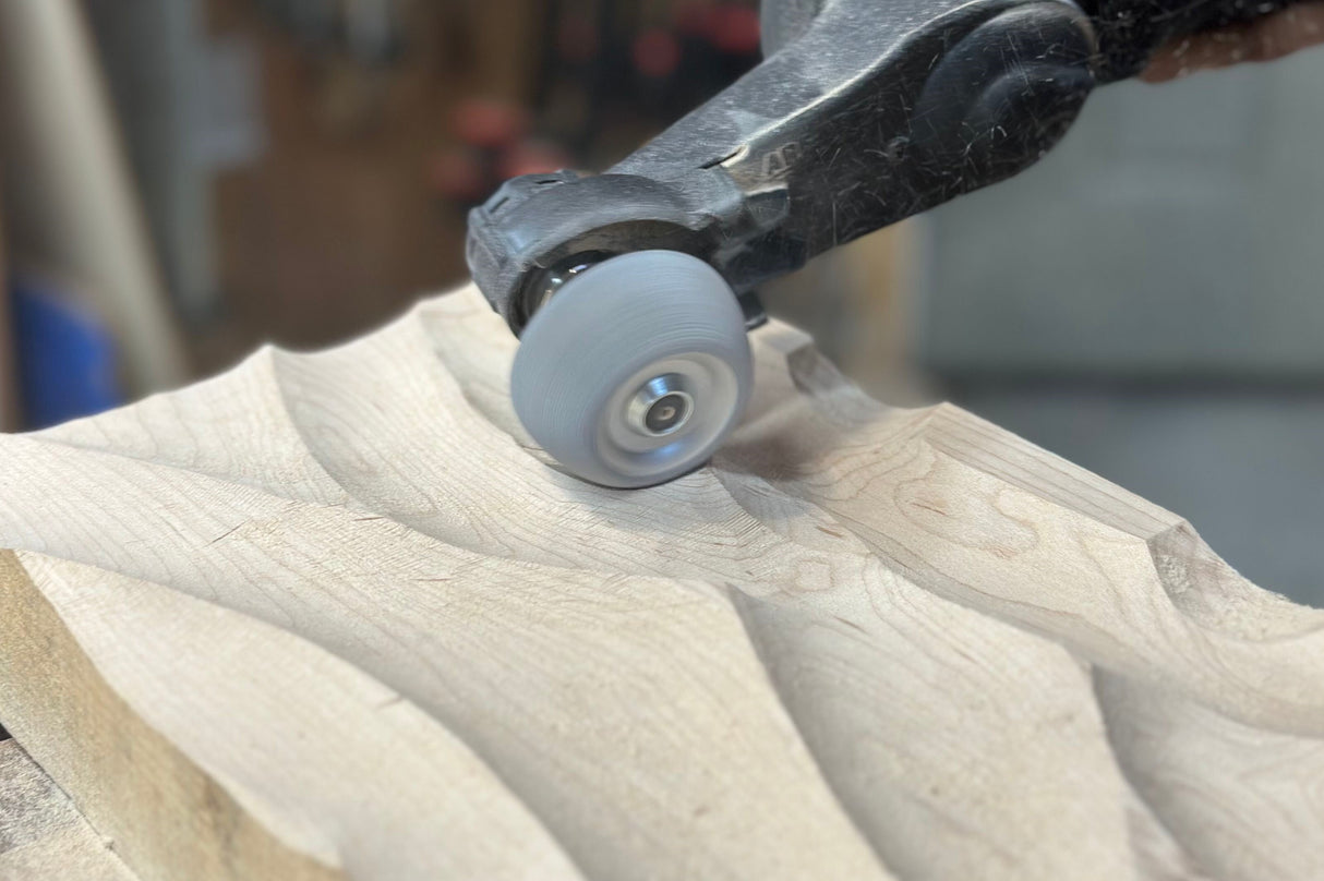 Kutzall 1-3/4" Contour Wheel - 3/8" Bore