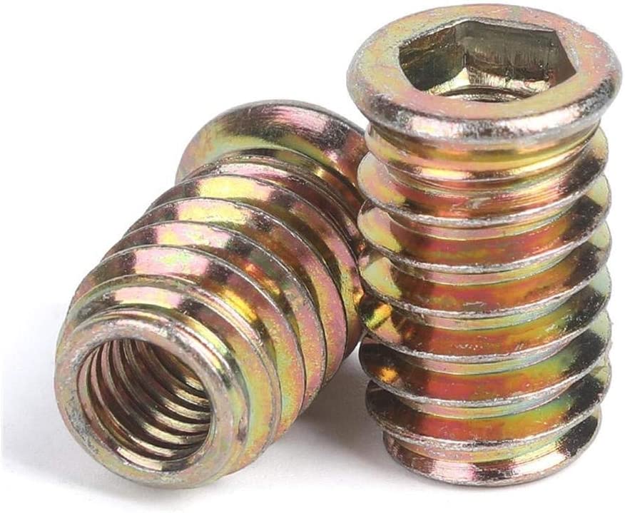 Steel M5 Threaded Inserts - Flanged