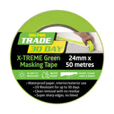 Uni-Pro Trade 30 Day X-TREME Green Masking Tape 24mm x 50m