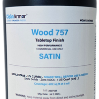 757 Commercial Tabletop Finish