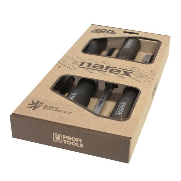 Narex Wood Line PROFI Mortise Chisel - Set of 4
