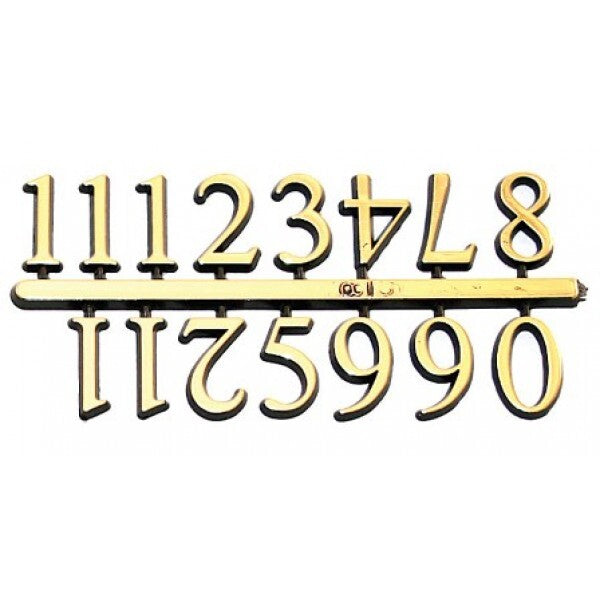 Clock Number Set - Gold - 32mm