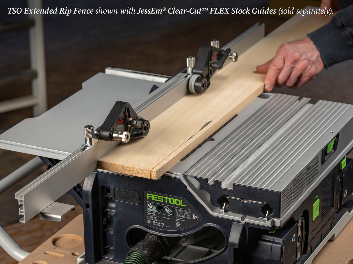 TSO Products Extended Rip Fence for Festool CSC SYS 50 EB Cordless Table Saw