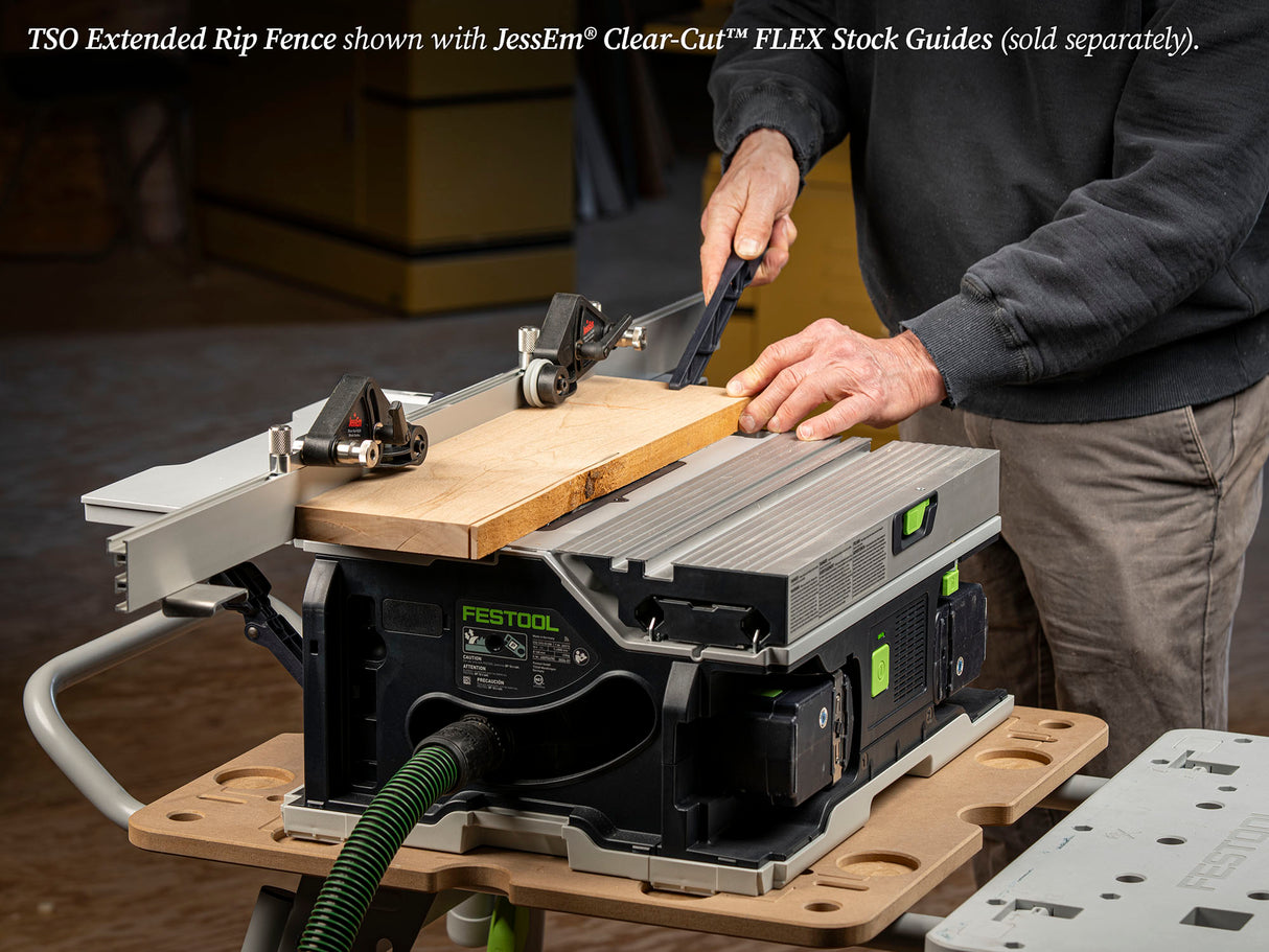TSO Products Extended Rip Fence for Festool CSC SYS 50 EB Cordless Table Saw