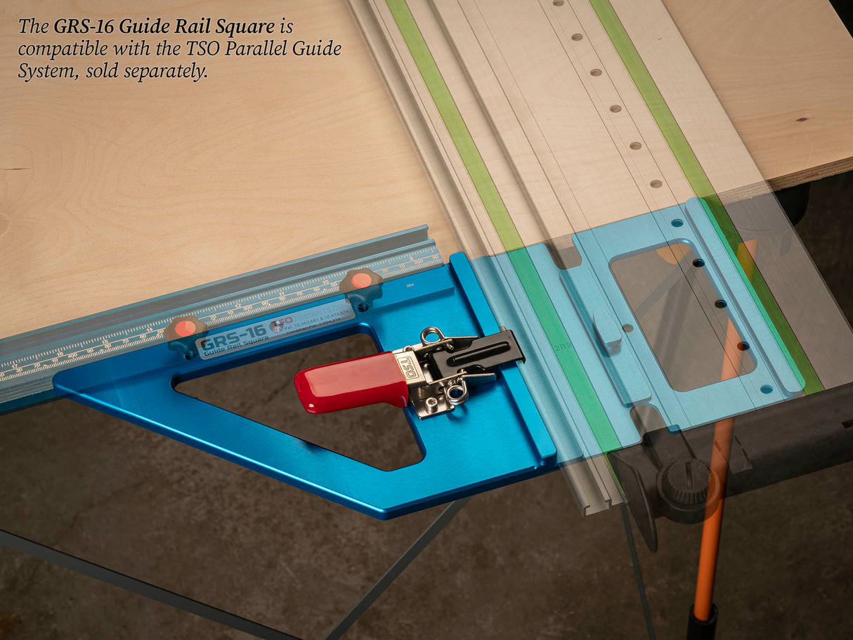 TSO Products GRS-16 Guide Rail Square