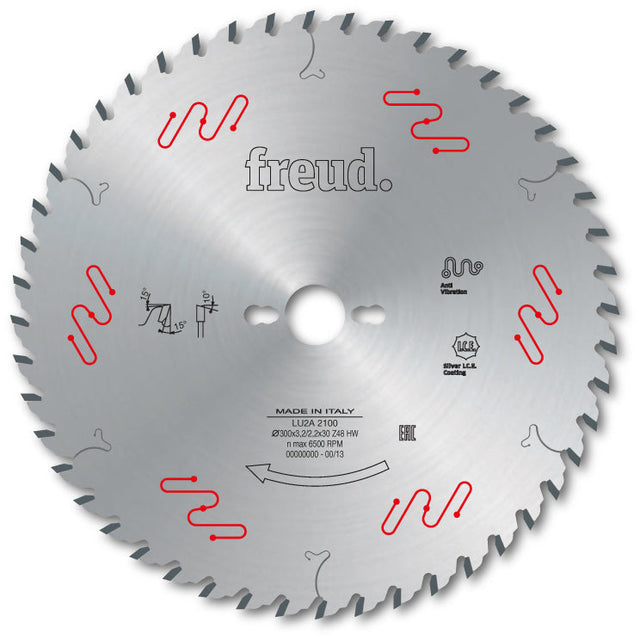 Freud Industrial General Purpose Circular Saw Blade - 300mm Diameter - 48 Tooth - 30mm Bore - LU2A 2100