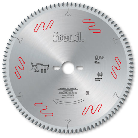 Freud Industrial Melamine Panel Circular Saw Blade - 250mm Diameter - 80 Tooth - 30mm Bore - LU3D 0400