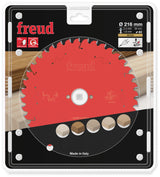 Freud General Purpose Mitre Saw Blade - 216mm Diameter - 40 Tooth - 30mm Bore - FR16-W002M