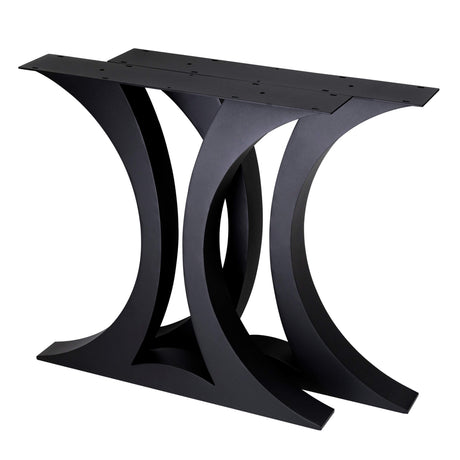 Flowy Dining Dining Table Legs 710x710x710mm - front