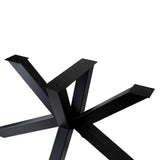 Spider Dining Table Base 1500x710x710mm - top view