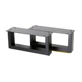 U Shape Rectangular Medium Furniture Legs 320x320x150mm - 50x25